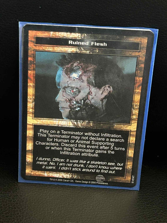 Ruined Flesh Basis-Set Terminator Leicht Gespielte Sammelkarte