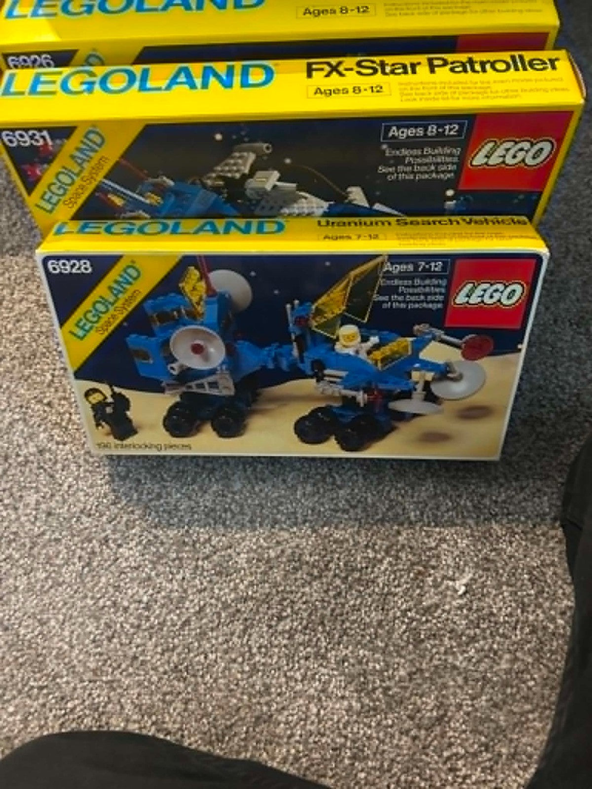 LEGO Space: Uranium Search Vehicle (6928) Complete Set w/ Box and Instructions