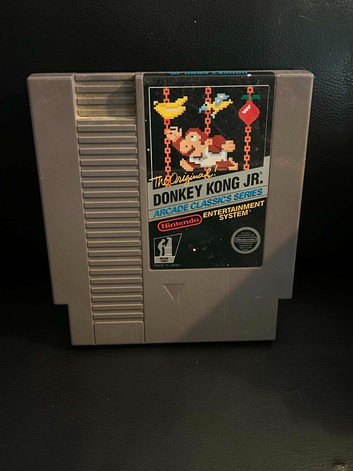 Donkey Kong Jr. Nintendo 1986 NES Video Game Cartridge Only 5 Screw