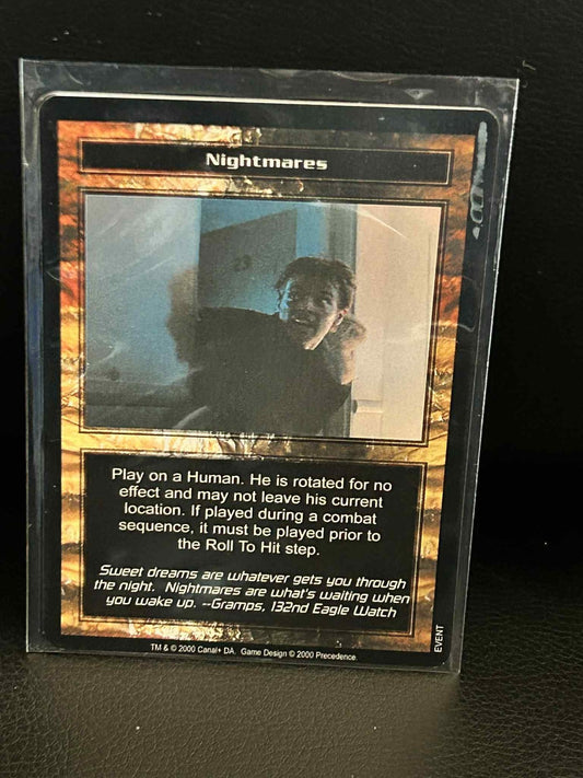 Nightmares Base Set Terminator Light Play Sammelkarte
