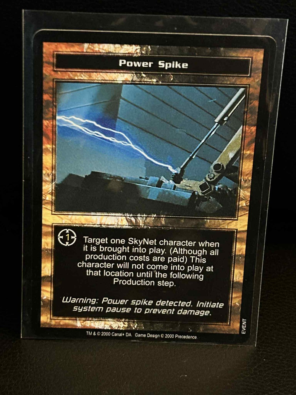 Power Spike Basis-Set Terminator Light Play Sammelkarte