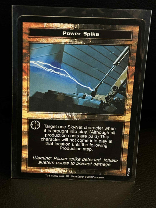 Power Spike Basis-Set Terminator Light Play Sammelkarte