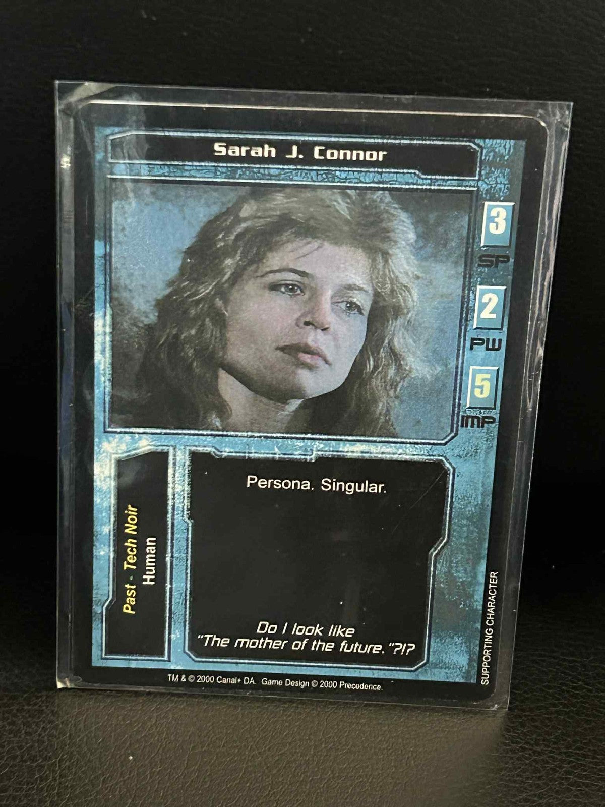 Sarah J. Connor [3-2-5] Basis-Set Terminator Leicht Bespielte Sammelkarte