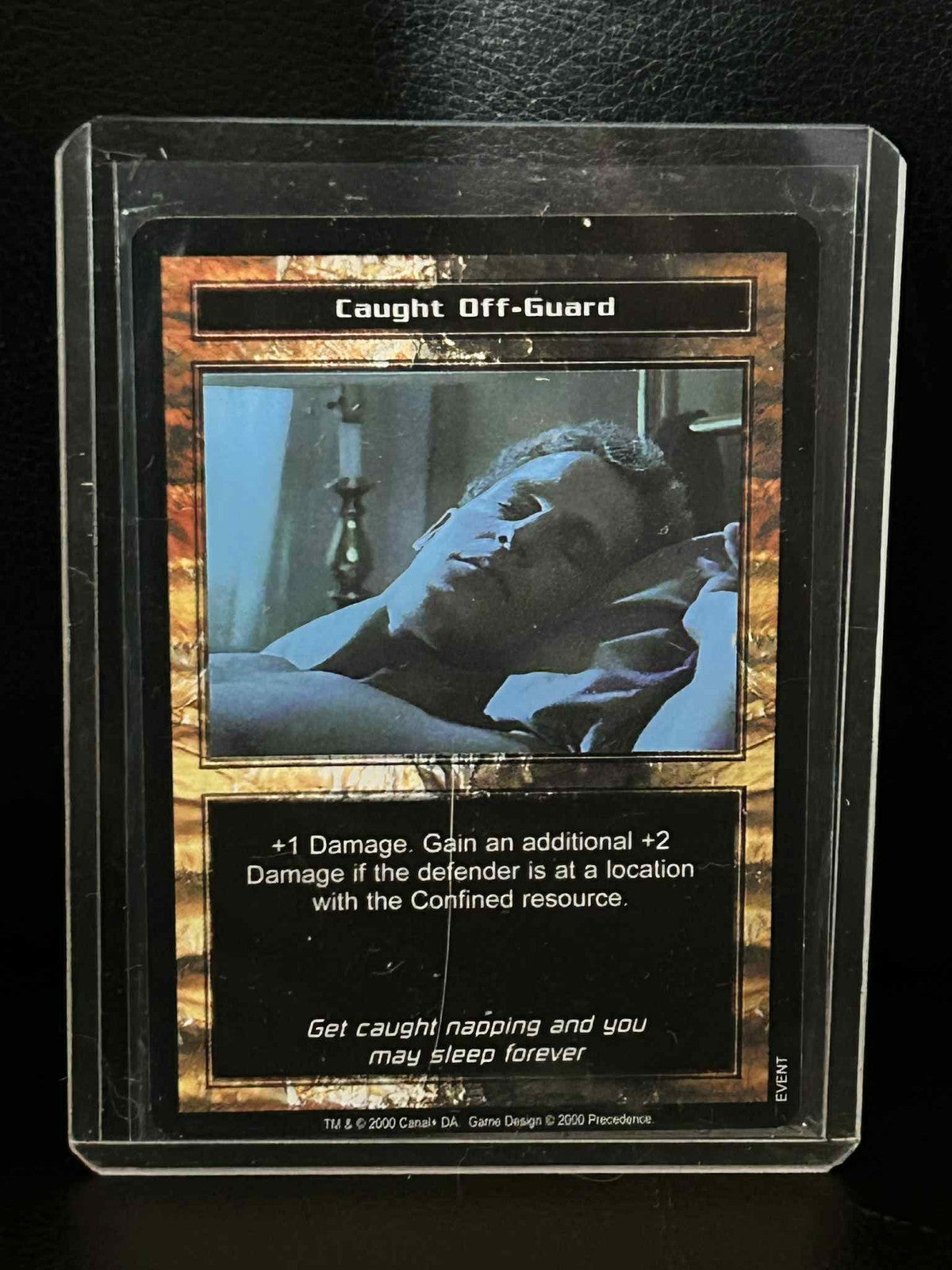 Caught Off-Guard Base Set Terminator Light Play Sammelkarte