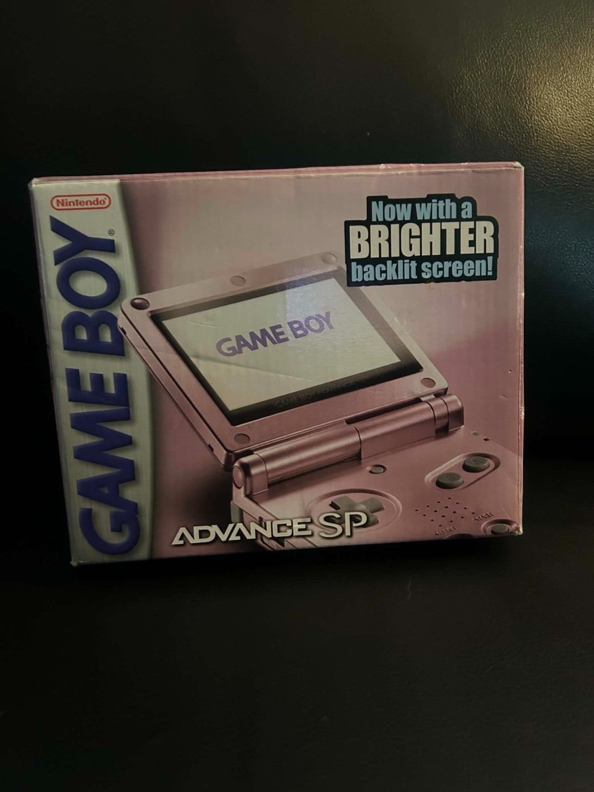 Nintendo Gameboy Advance SP Console Pearl Pink AGS-101 CIB Complete in Box