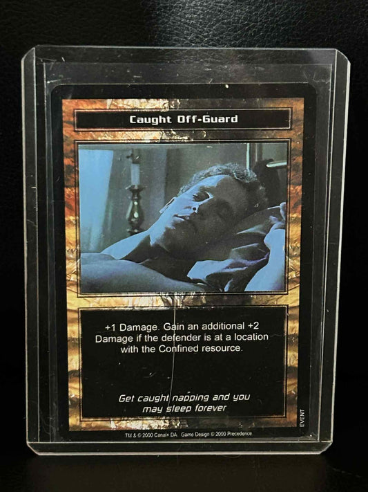 Caught Off-Guard Base Set Terminator Light Play Sammelkarte