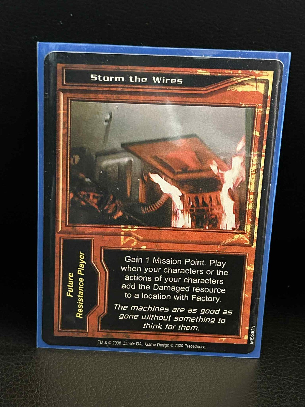 Storm the Wires Base Set Terminator Leicht bespielte Sammelkarte