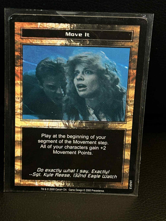 Move It Base Set Terminator Leicht bespielte Sammelkarte