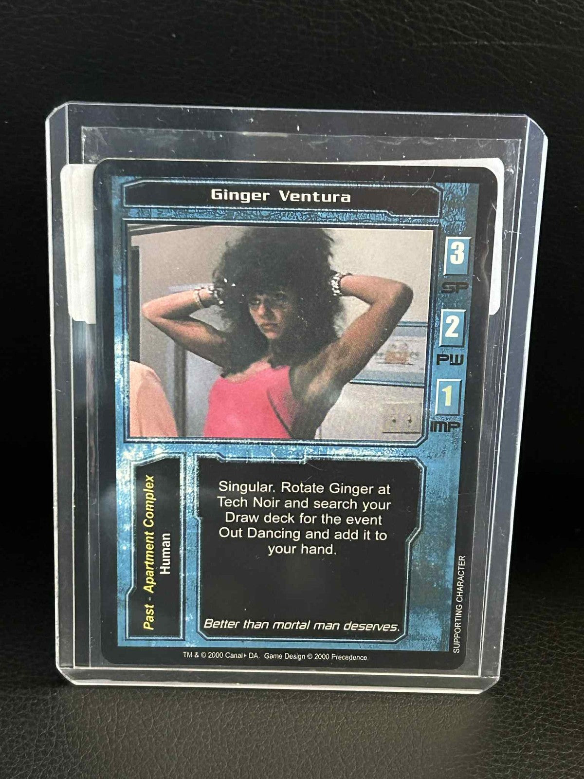 Ginger Ventura Base Set Terminator Light Play Sammelkarte