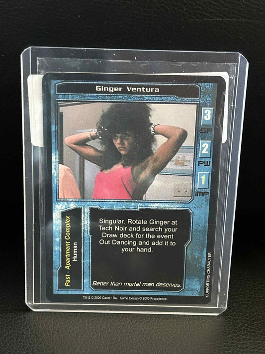 Ginger Ventura Base Set Terminator Light Play Sammelkarte