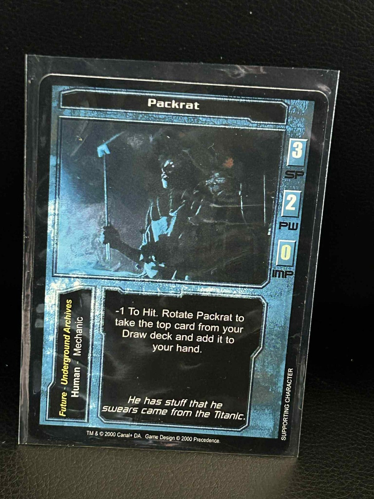 Packrat Base Set Terminator Light Play Trading Card