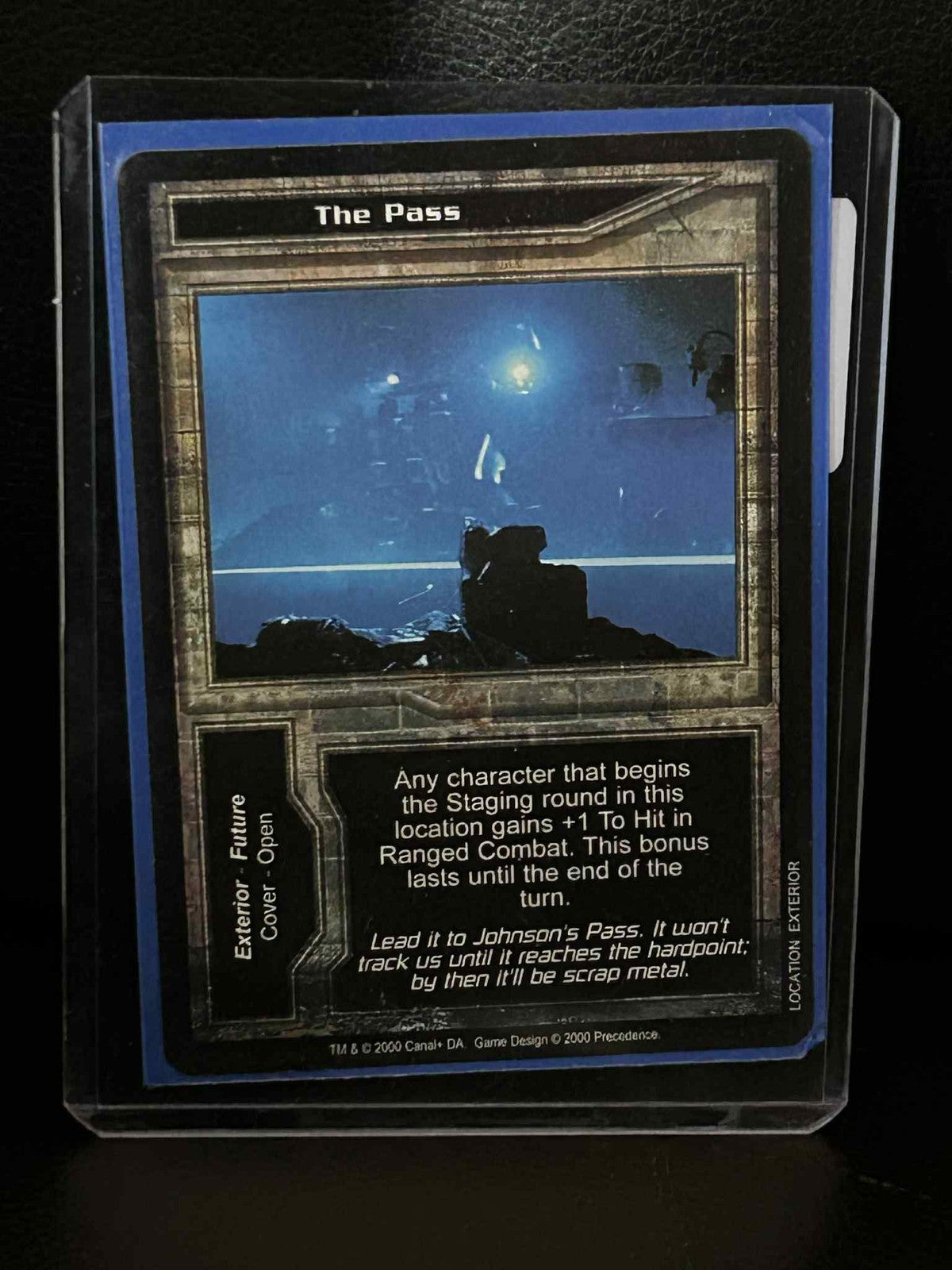 Die Pass Base Set Terminator Light Play Sammelkarte