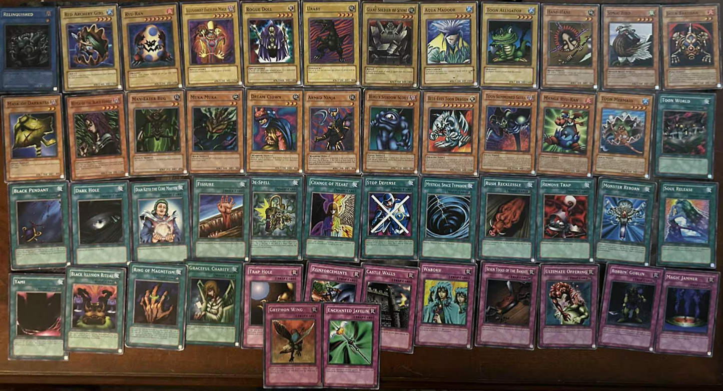 Yu-Gi-Oh Starter Deck: Pegasus (SDP) Unlimited Vollständiges 50-Karten-Set Yu-Gi-O Sammelkarte