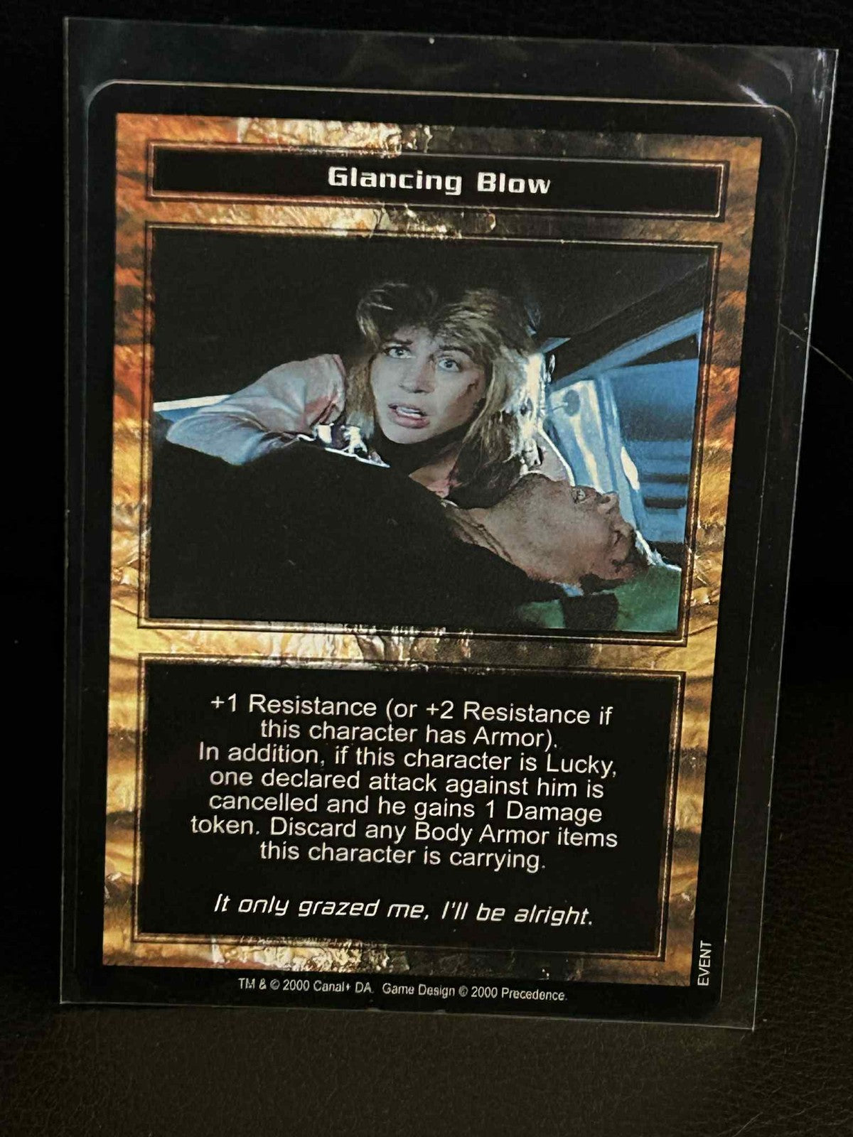 Glancing Blow Basis-Set Terminator Leicht Gespielte Sammelkarte