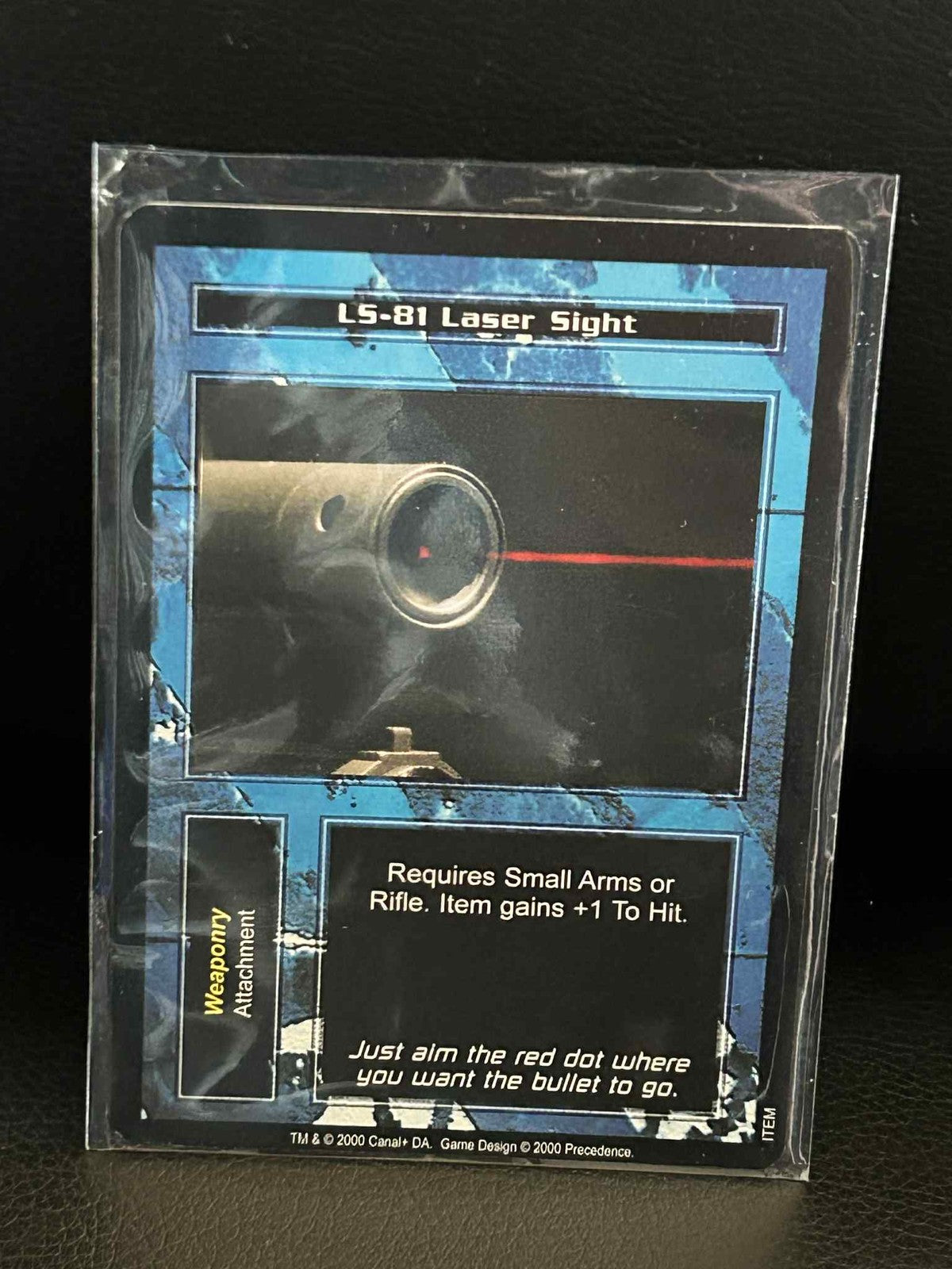 LS-81 Laservisier-Basisset Terminator Light Play Sammelkarte