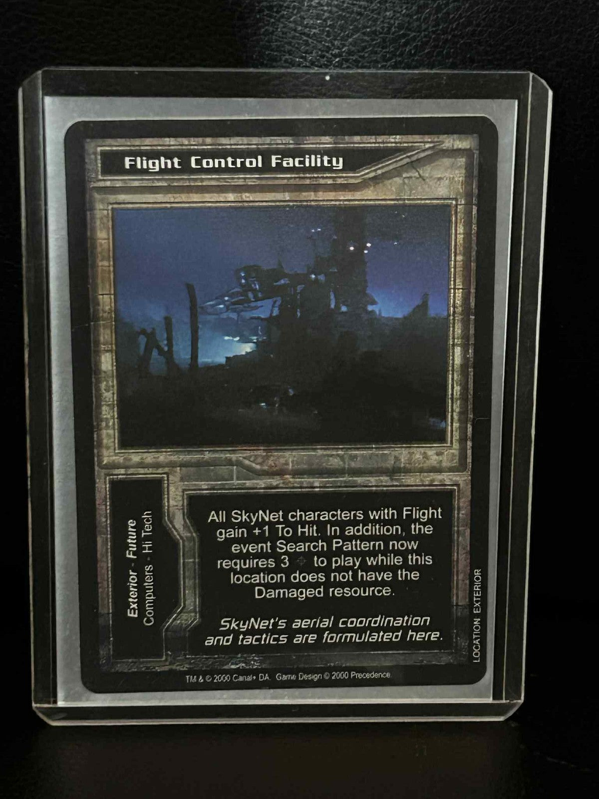Flight Control Facility Basis-Set Terminator Light Play Sammelkarte