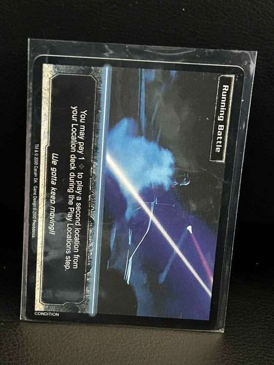 Running Battle Basis-Set Terminator Light Play Sammelkarte