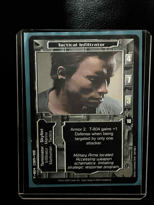 Tactical Infiltrator Basis-Set Terminator Light Play Sammelkarte