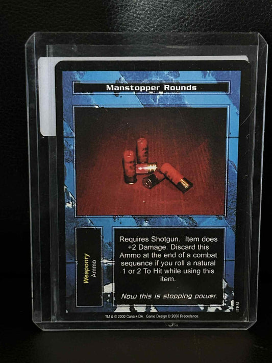 Manstopper Rounds Basisset Terminator Light Play Sammelkarte