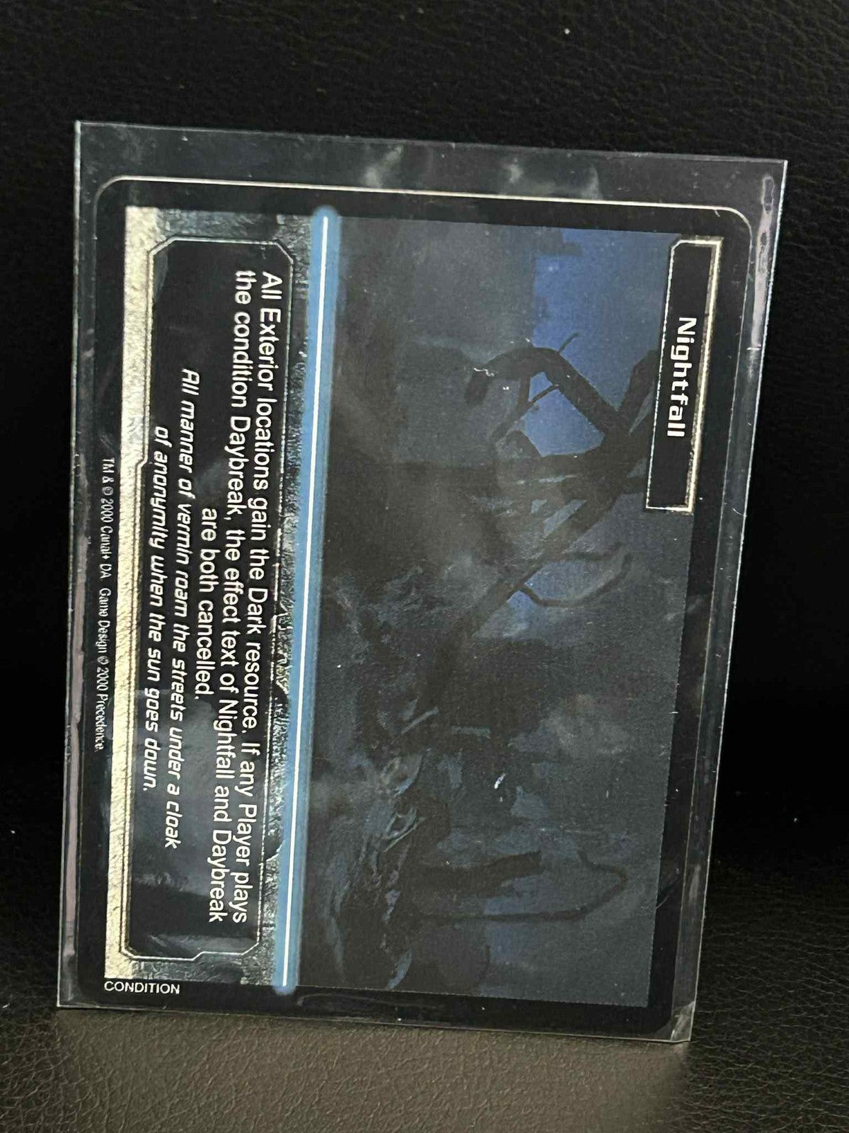 Nightfall Base Set Terminator Light Play Trading Card