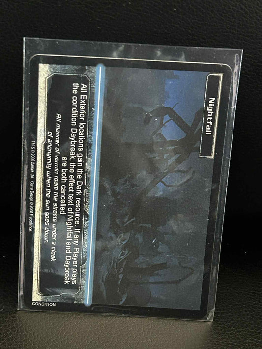 Nightfall Base Set Terminator Light Play Sammelkarte