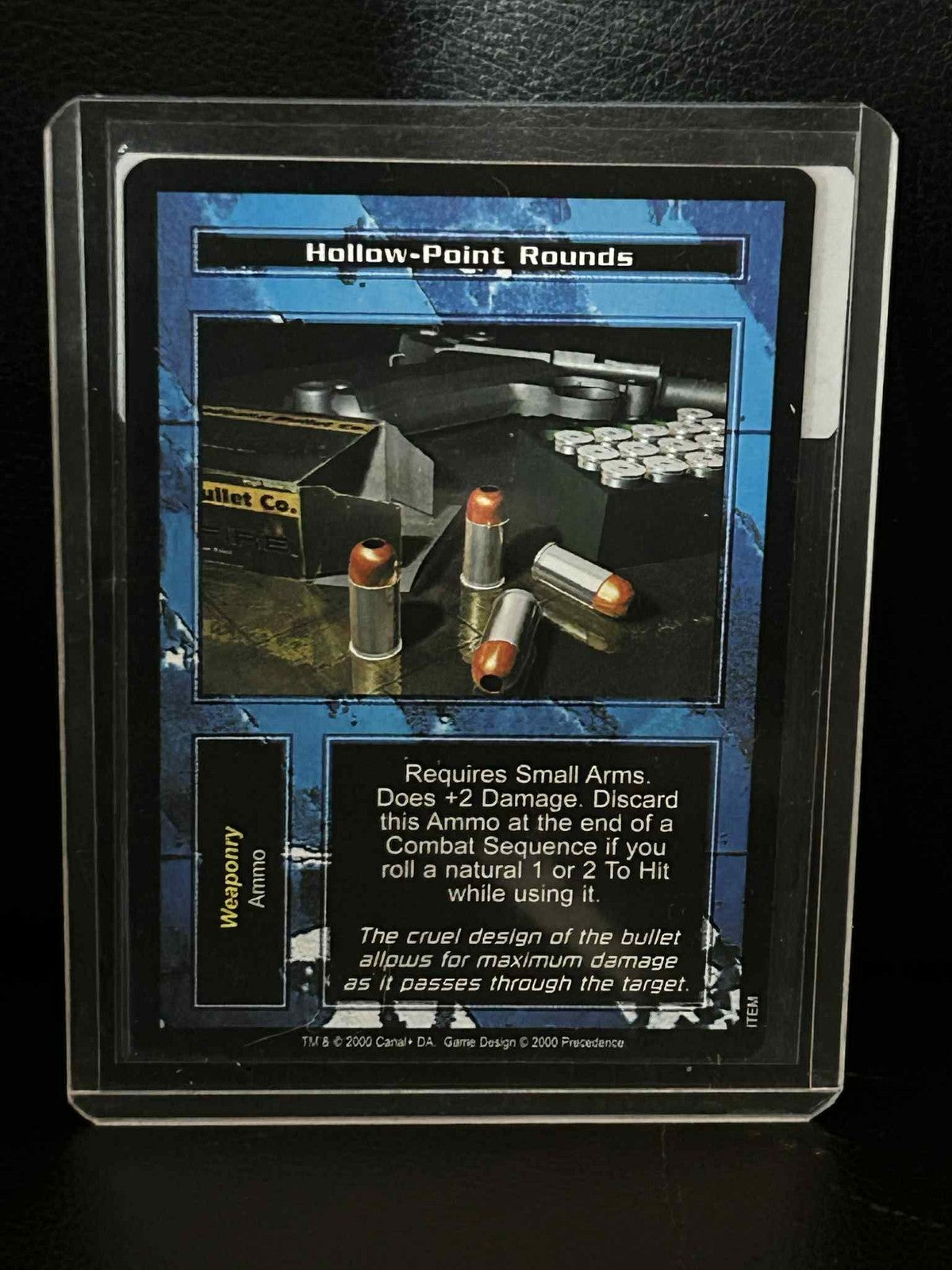 Hollow-Point Rounds Basis-Set Terminator Light Play Sammelkarte