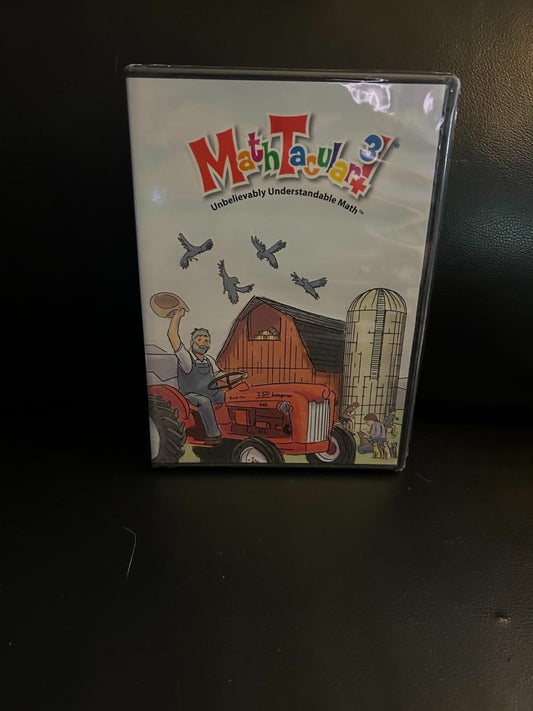 Mathtacular 3 DVD Sealed Movie TV Show