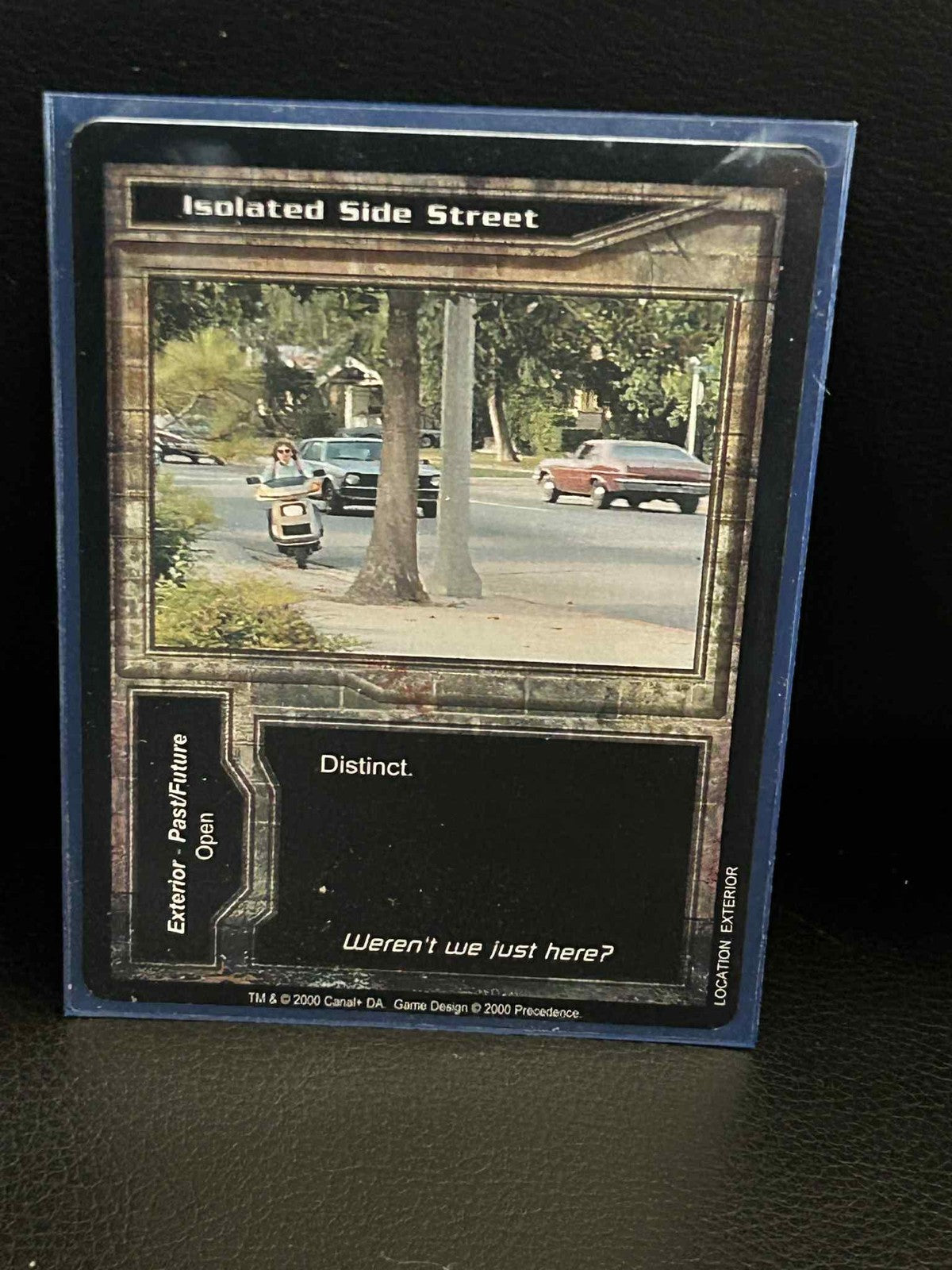 Isolated Side Street Base Set Terminator Light Play Sammelkarte
