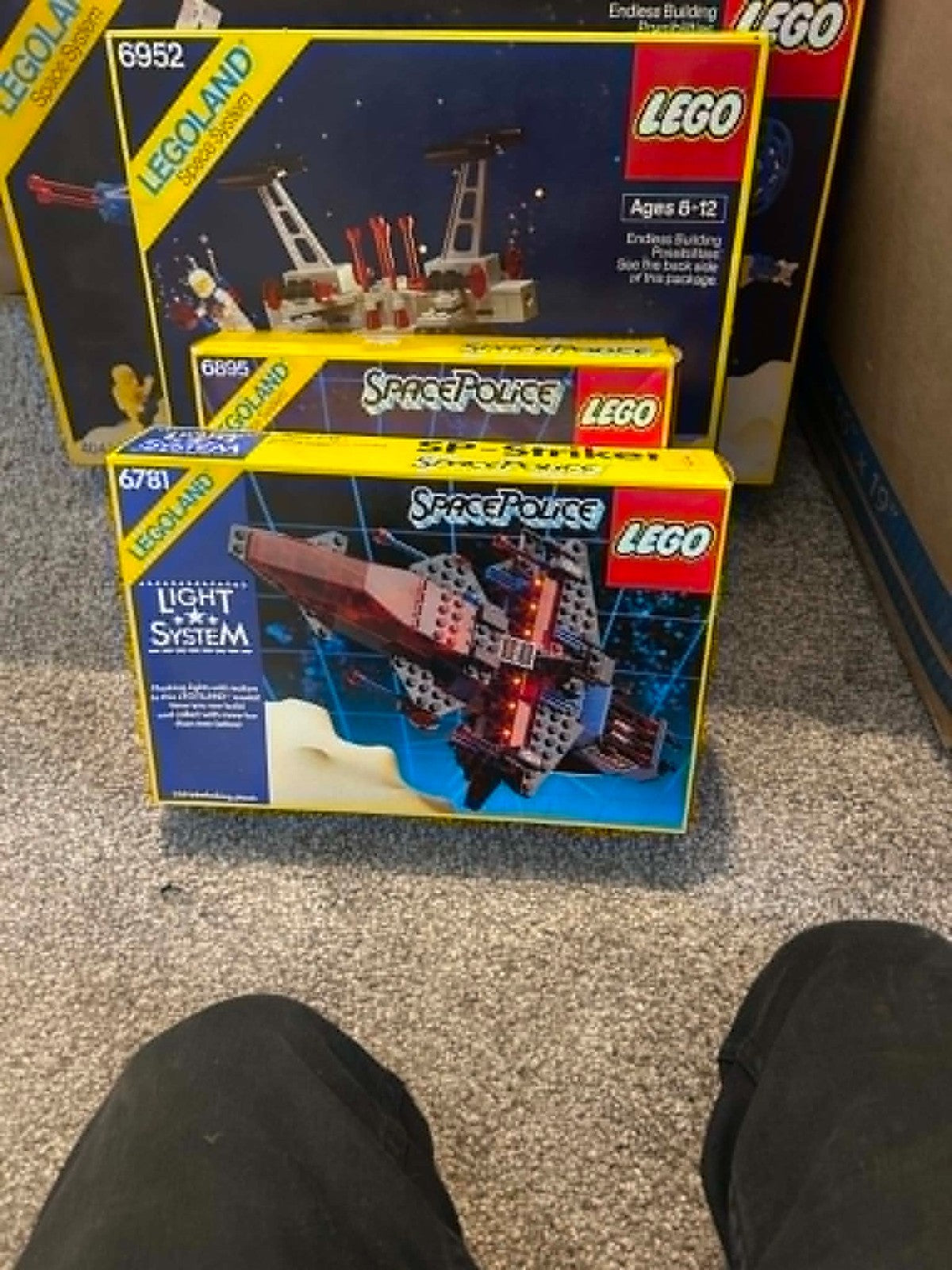 LEGO Space: Sp-Striker (6781) Complete Set w/ Box and Instructions