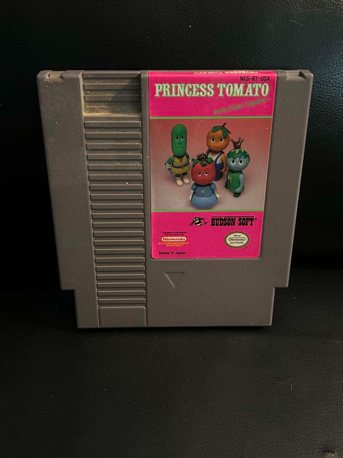 Princess Tomato in the Salad Kingdom Nintendo 1991 NES Video Game Cartridge Only