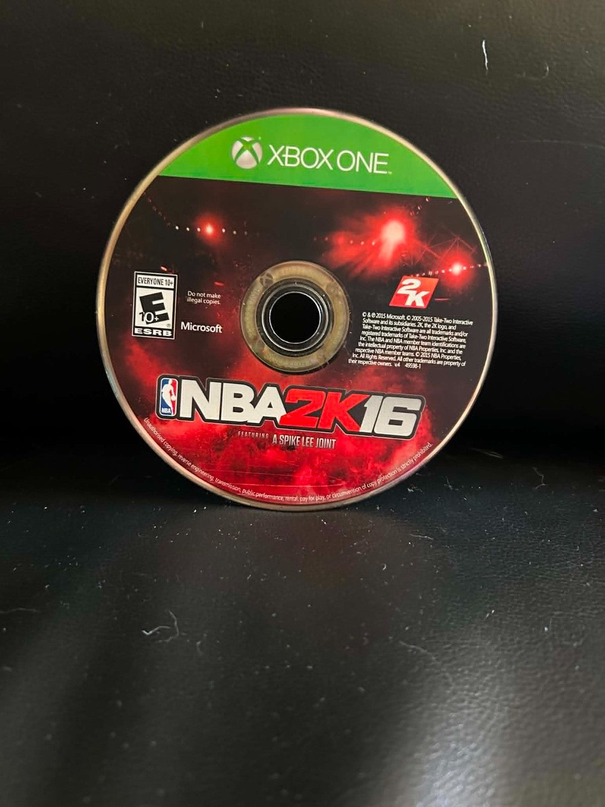 NBA 2K16 (Microsoft Xbox One, 2015) Video Game Disc Only