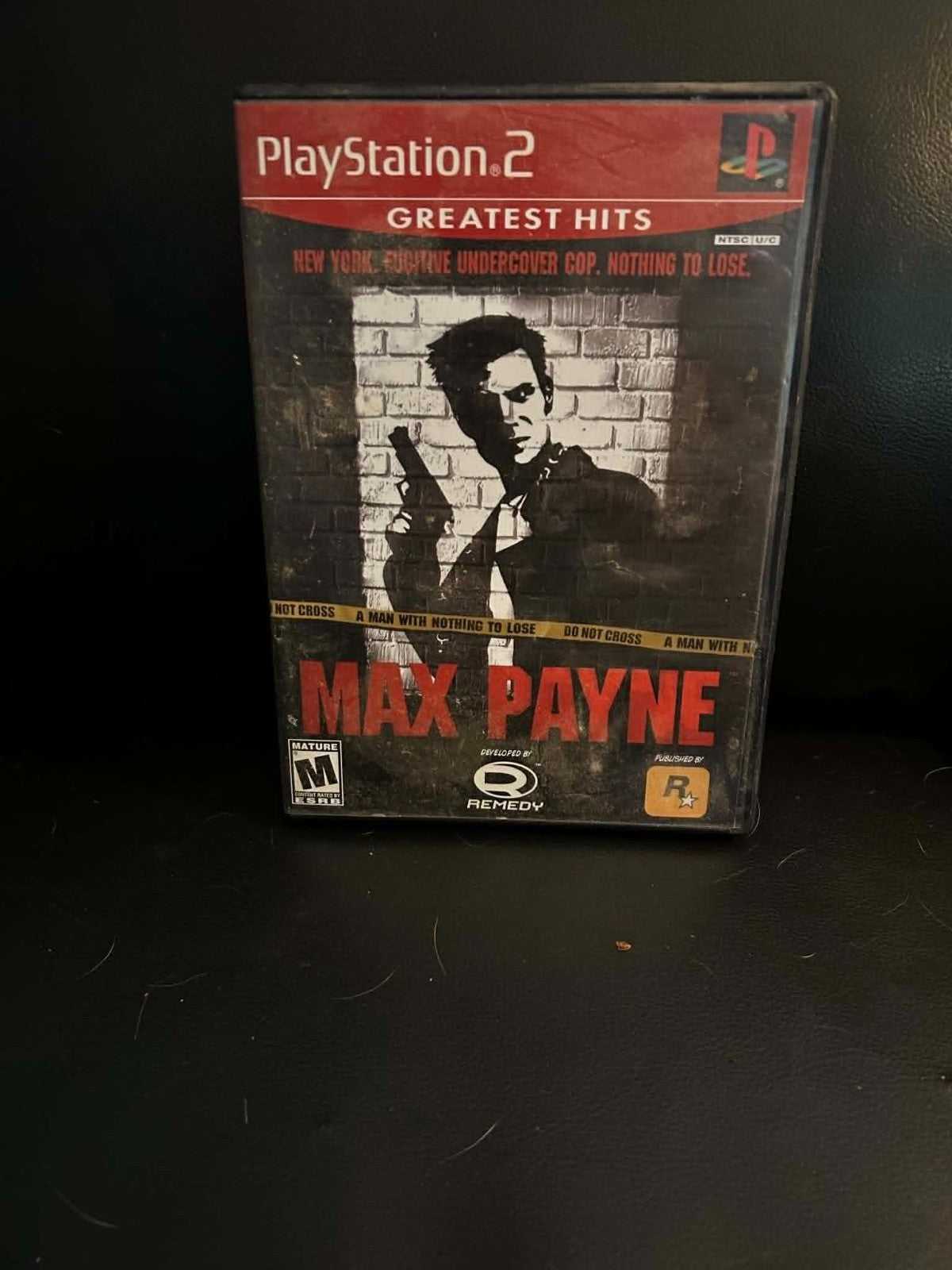 Max Payne (Sony PlayStation 2, 2001) Greatest Hits Complete Video Game
