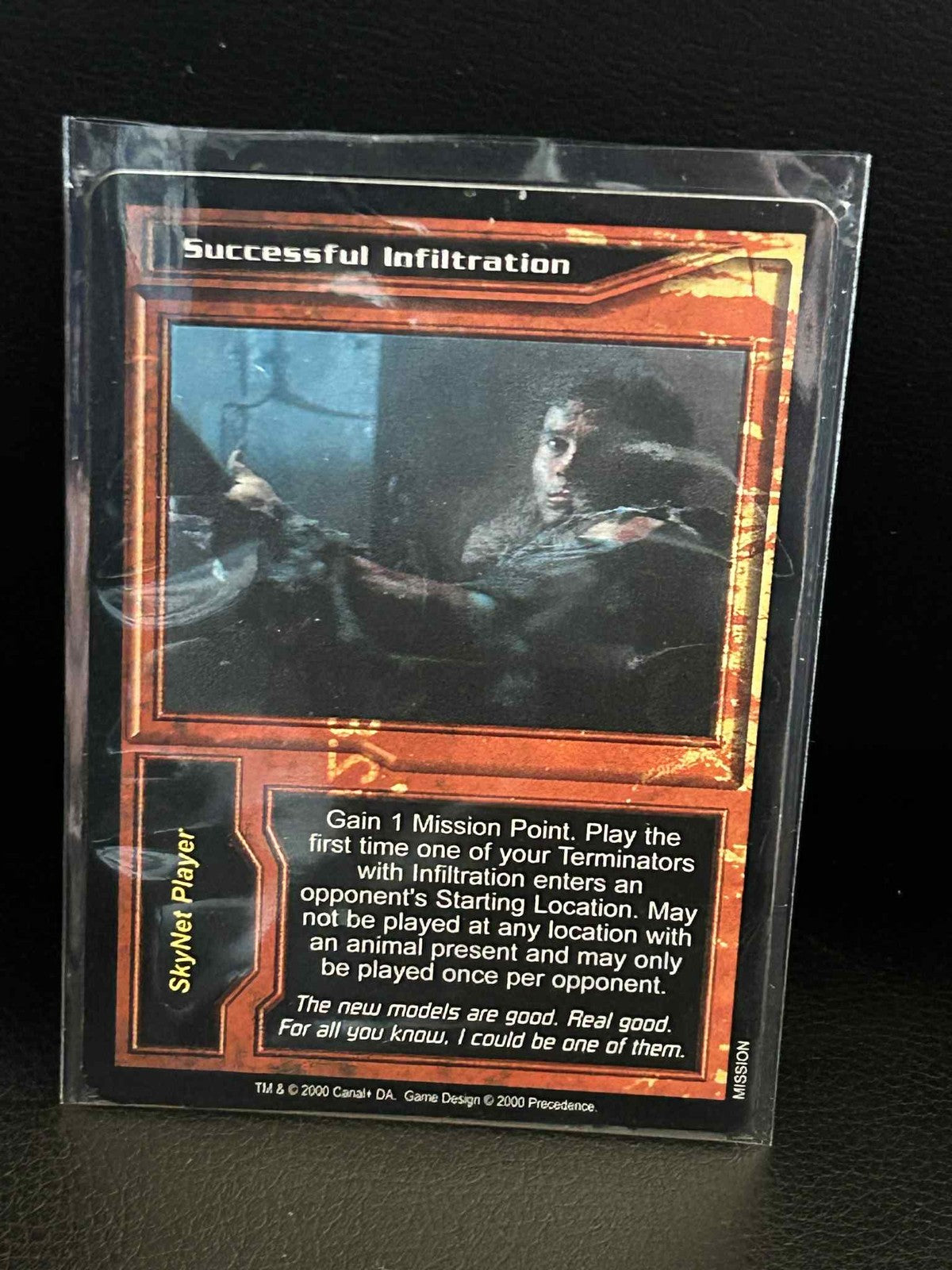 Successful Infiltration Base Set Terminator Light Play Sammelkarte