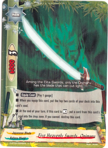 Five Heavenly Swords, Onimaru
