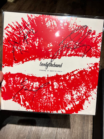 lovelytheband : Finding It Hard To Smile (2xLP, Album, Bla)