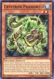 Crystron Prasiortle INOV-EN017 Invasion: Vengeance Common / Short Print YuGiOh 1st Edition Lightly Played English Trading Card
