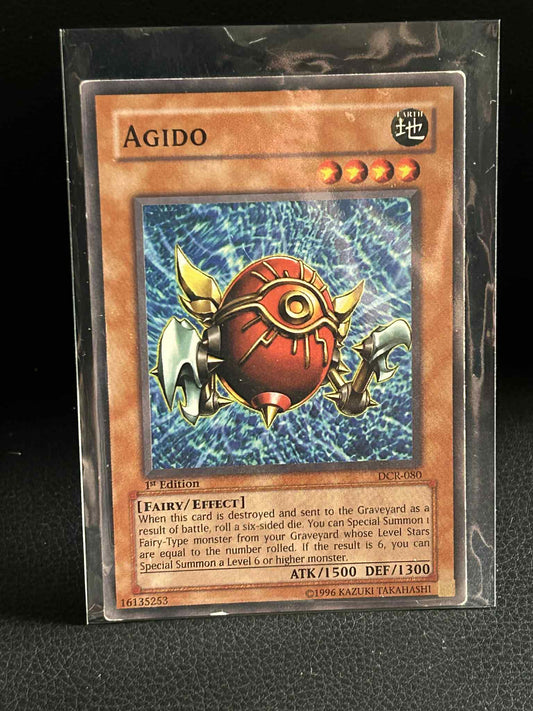Agido - DCR-080 - Common - 1st Edition Dark Crisis Yu-Gi-Oh! Moderately Played,