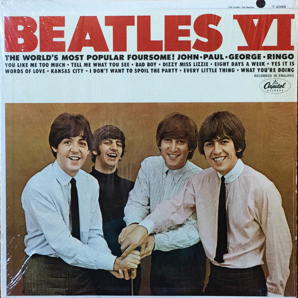 The Beatles : Beatles VI (LP, Album, Mono, Glo)