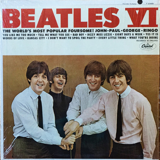 The Beatles : Beatles VI (LP, Album, Mono, Glo)