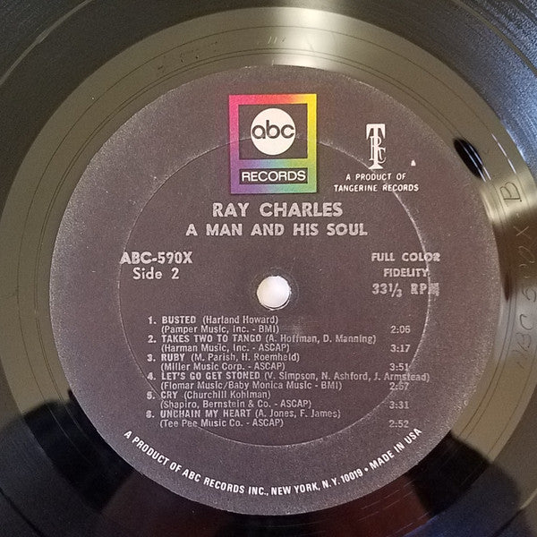 Ray Charles : A Man And His Soul (2xLP, Comp, Mono, Ltd, Gat)