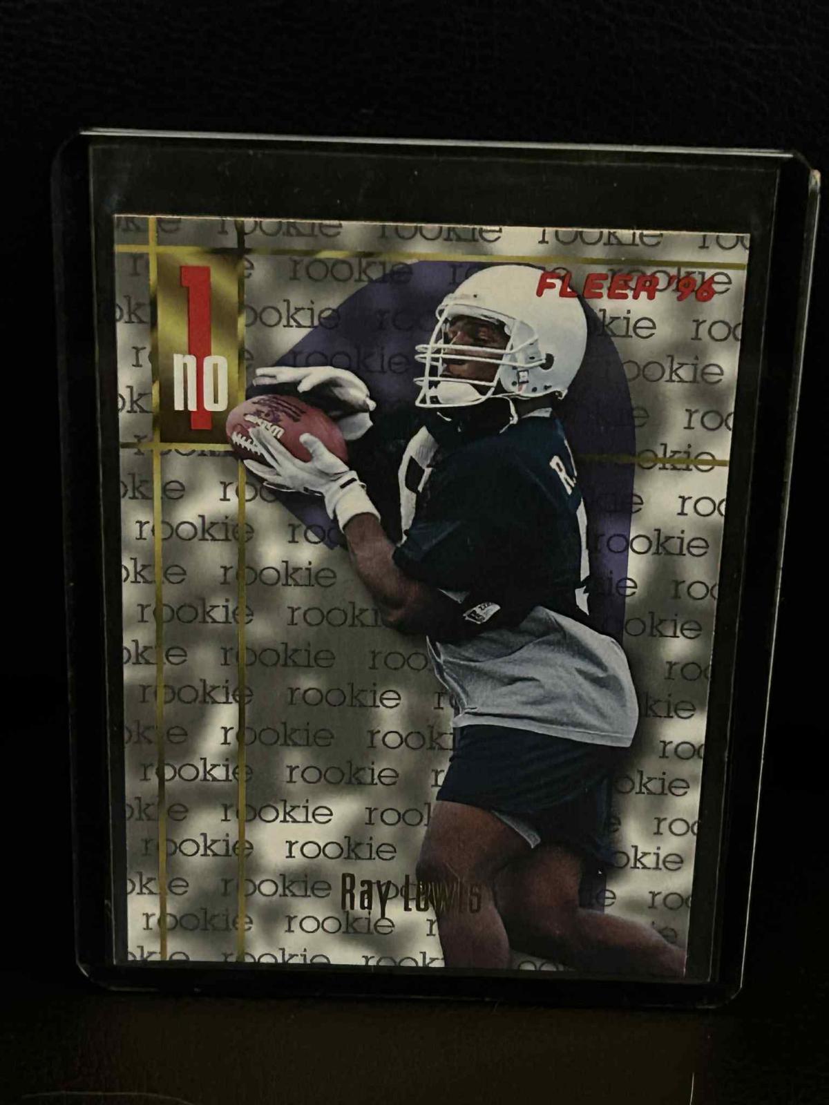 Ray Lewis #165 | 1996 Fleer Football