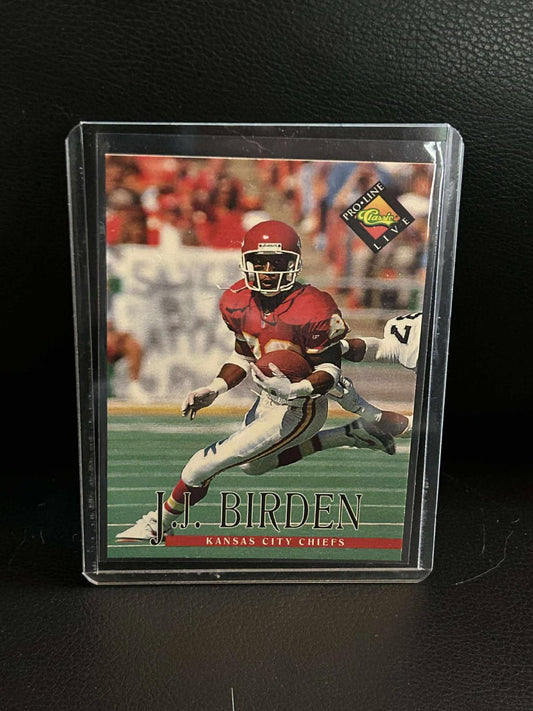 J.J. Birden #307 | 1994 Pro Line Live 1994 Pro Line Live Football Lightly Played