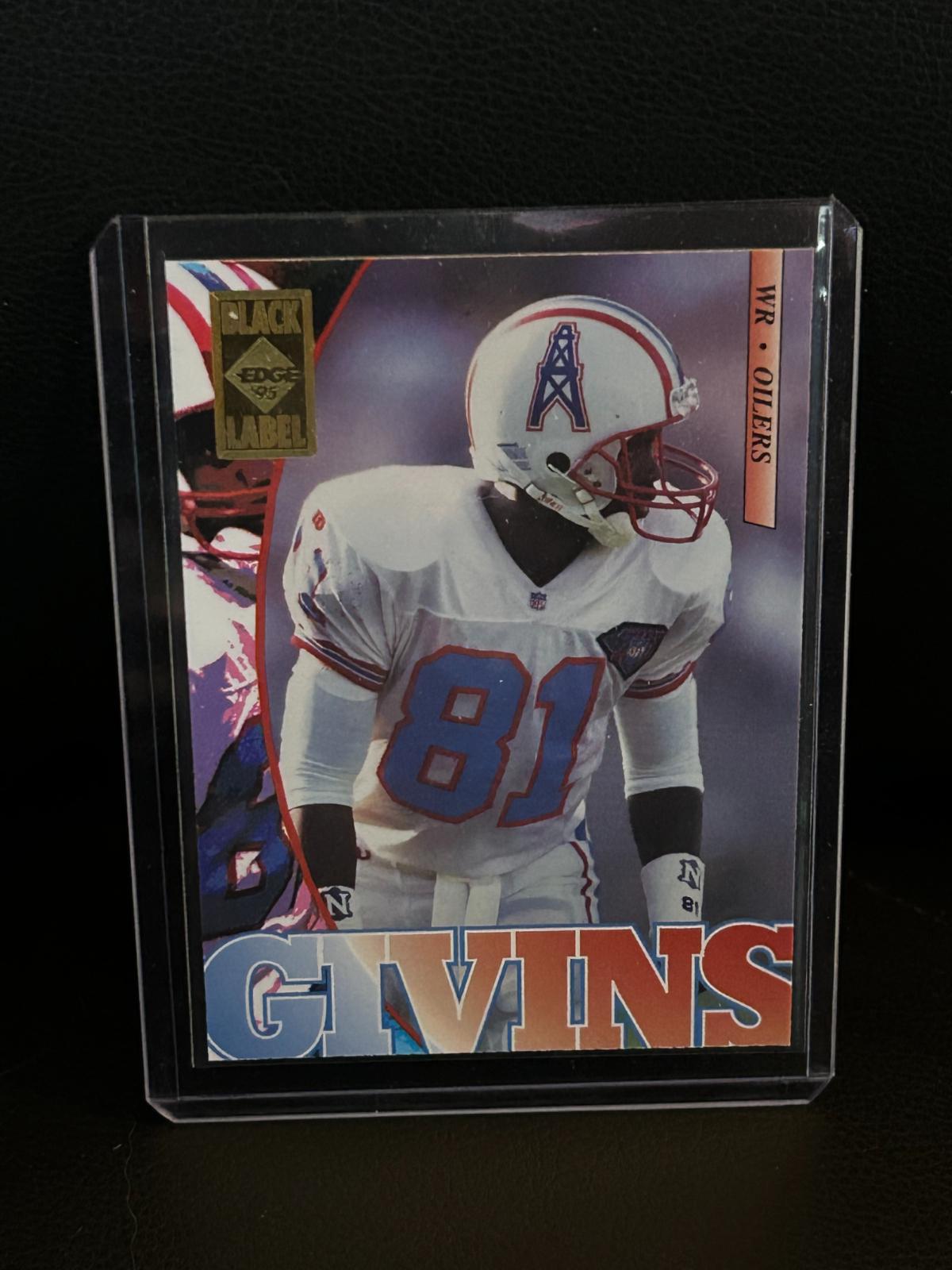 Ernest Givins [Black Label] #77 | 1995 Collector's Edge 1995 Collector's Edge Fo