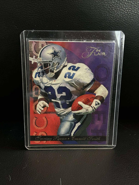 Emmitt Smith #5 of 6 | 1994 Ultra Flair Scoring Power 1994 Ultra Flair Scoring P