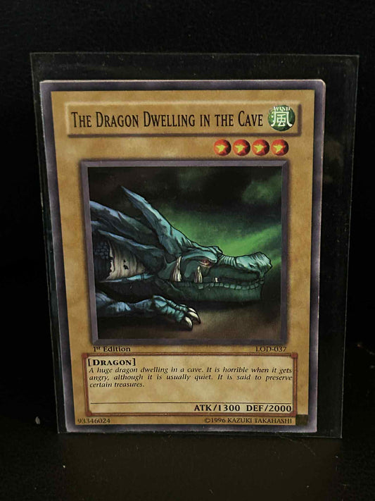 The Dragon Dwelling in the Cave - LOD-037 - Common - 1st Edition Legacy of Darkn
