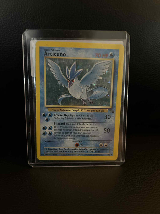 Articuno - 2/62 - Holo Rare - Unlimited Edition Fossil Pokemon