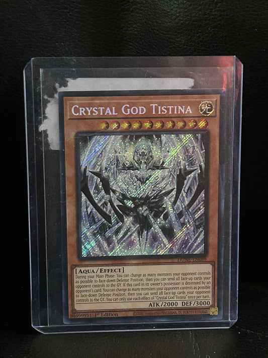 Crystal God Tistina - DUNE-EN089 - Secret Rare - 1st Edition  Duelist Nexus Yu-Gi-Oh