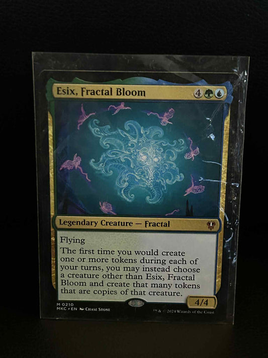 Esix, Fractal Bloom Commander: Murders at Karlov Manor Magic: the Gathering Ligh