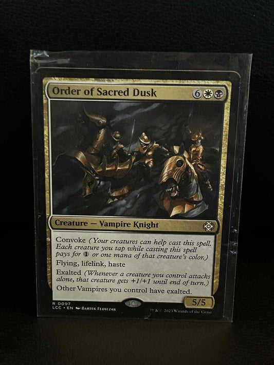 Order of Sacred Dusk Commander: The Lost Caverns of Ixalan Magic: the Gathering