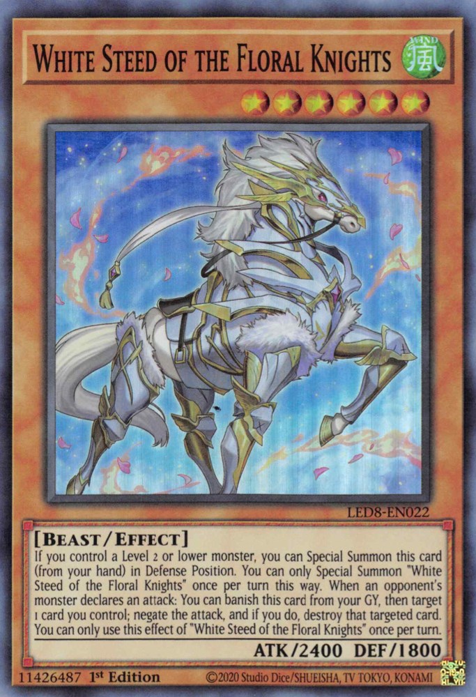 White Steed of the Floral Knights